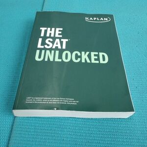 The LSAT UNLOCKED Book Kaplan ISBN 9781506295763